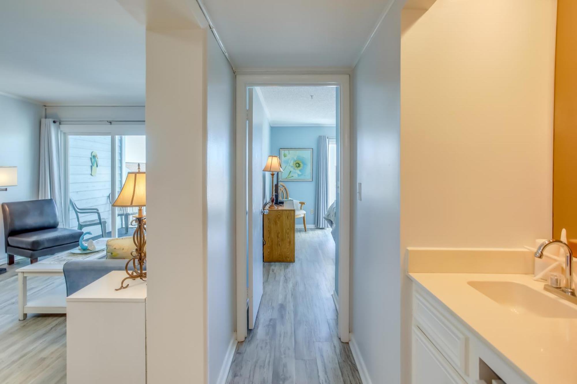 Myrtle Beach Condo - Steps To Ocean And Apache Pier! Dış mekan fotoğraf